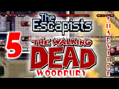 Видео: The Escapists The Walking Dead Прохождение игры #5: Вудбери. Пулемет