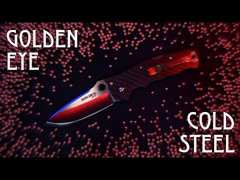 Видео: Cold Steel Golden Eye Elite vs Spyderco Paramilitary 2: разбираем реплики по болтикам