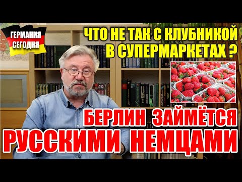 Видео: Берлин займется русскими немцами! / Что не так с клубникой в супермаркетах ?