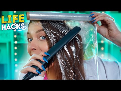 Видео: 7 ЛАЙФХАКОВ для волос / Beauty Life HACKS / Tanya StreLove