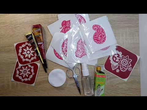 Видео: Тату хной