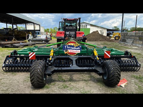 Видео: Сборка и технический обзор дисковой бороны прицепной БД 6х4ПБ "Бабочка"производства Радогост-Маш