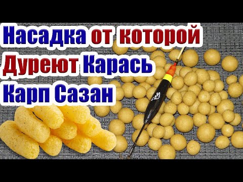 Видео: Самая Уловистая Насадка на Карася. Карась Карп Сазан Рыболовная насадка для Карася