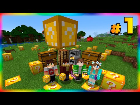 Видео: ЭКСПЕРИМЕНТ #1: ВЫЖИВАНИЕ В МАЙНКРАФТ С ЛАКИ БЛОКАМИ! ЧАСТЬ 1