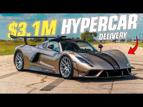 Видео: День доставки! Мой гиперкар за 3,1 млн долларов уже здесь!