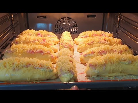 Видео: Багеты с вечиной как в ленте. Очень воздушные и невероятно вкусные.