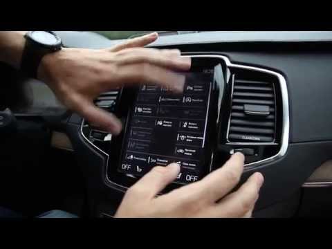 Видео: Обзор Sensus в Volvo XC90 2015 - новая мультимедийная система Вольво