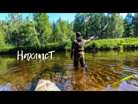 Видео: Эта снасть как пылесос / Ходовая рыбалка на хариуса / Нахлыст / Поясная сумка ideaFisher