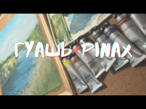 Видео: Обзор на гуашь Pinax