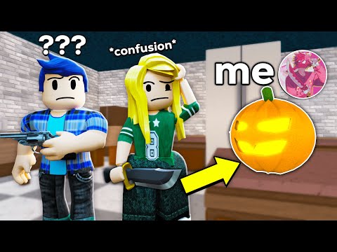 Видео: Троллинг игроков MM2 в качестве РЕКВИЗИТА ДЛЯ ХЭЛЛОУИНА..