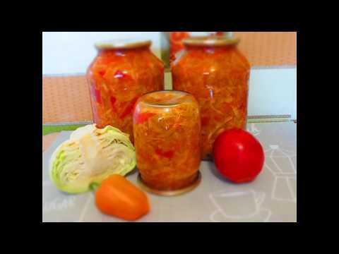 Видео: САЛАТ из КАПУСТЫ на ЗИМУ.Эта КАПУСТА как гарнир,начинка или в БОРЩ#вкуссалат#капуста#капустатушеная