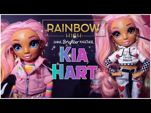Видео: ✨Обзор Rainbow high ✨Kia Hart - Будь моей Валентинкой ✨