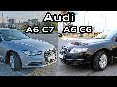 Видео: Audi A6 C7 впечатления после A6 C6 / отзыв, сравнение, плюсы и минусы
