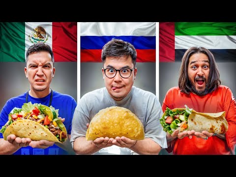 Видео: ПРОБУЕМ ЕДУ ВСЕГО МИРА ЧЕЛЛЕНДЖ + МАСЛЕННИКОВ