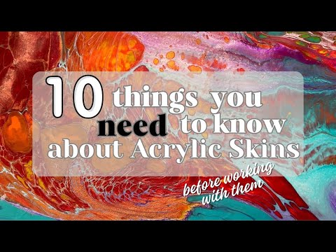 Видео: 10 вещей, которые нужно знать об акриловых покрытиях (перед работой с ними)