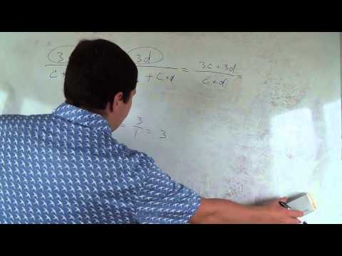 Видео: Алгебра 8 класс. 18 сентября. Разность алгебраических дробей 4