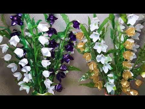 Видео: Колокольчики из пластиковых бутылок. Мастер класс.