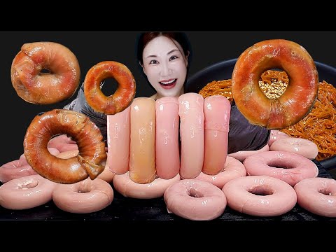 Видео: Грилированные кольцевые интестины 🍩(Ring Gopchang) +Spicy Cold Noodles Mukbang