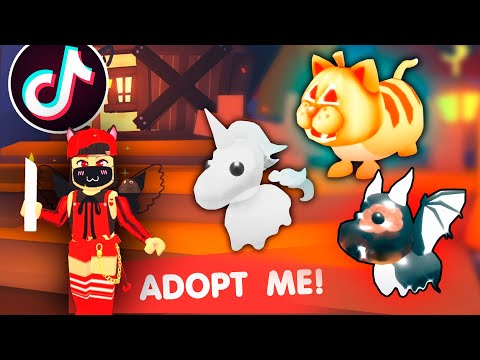 Видео: ХЭЛЛОУИН в Адопт МИ из ТИК ТОК часть 2 | Лучшее в Tik Tok по Roblox Adopt Me