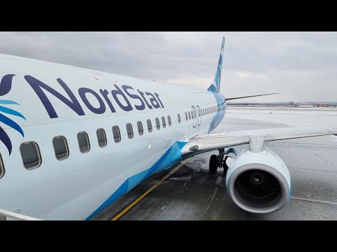 Видео: Boeing 737-800 а/к NordStar | Рейс Екатеринбург - Ростов-на-Дону