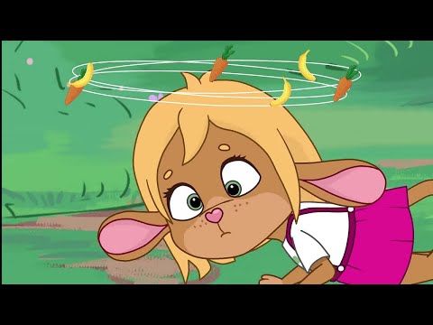 Видео: Кто живет в пещере? 🐰 Забезу. Уши с хвостиком | Новые мультики для детей, малышей