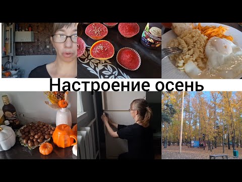 Видео: Домашний влог,  осенний декор,  уборка квартиры,  прогулка!!