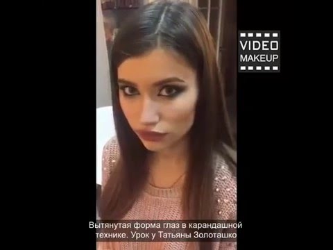 Видео: Вытянутая форма глаз в карандашной технике