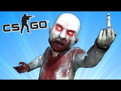 Видео: СУПЕР НЫЧКИ И БЕШЕНЫЕ ПОГОНИ - CS:GO Прятки (Маньяк КС ГО)