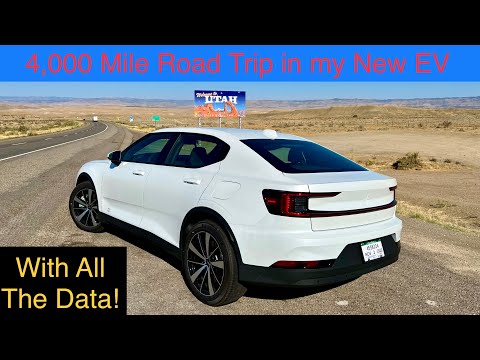 Видео: Я купил Polestar 2 и сразу же отправился в путешествие протяженностью 4000 миль!