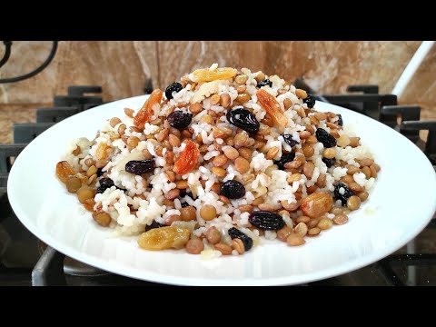 Видео: ЧЕЧЕВИЦА с РИСОМ и ИЗЮМОМ! Плов по восточному!
