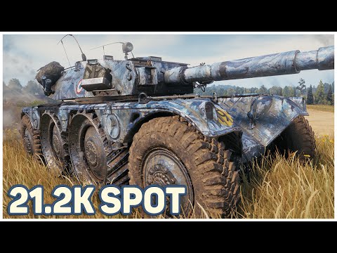 Видео: Panhard EBR 105 – 21.250 УРОНА ПО ЗАСВЕТУ – ПОЛНЫЙ РАЗГРОМ