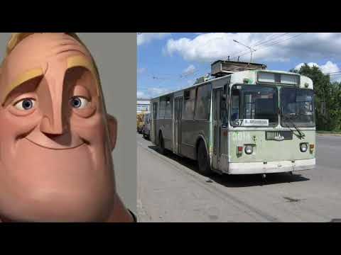 Видео: Троллейбус до и после… Тольятти