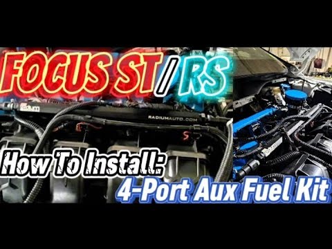 Видео: Focus ST/RS — установка 4-портового дополнительного топливного бака! (Старое видео 2023 года) #fo...