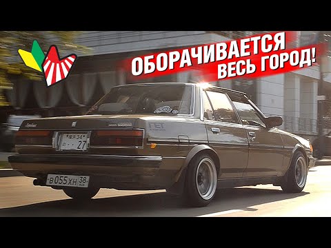 Видео: РЕАЛЬНЫЙ JDM! ТУРБО Тойота Креста GX71 1985 года