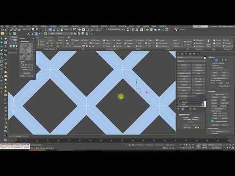 Видео: 3D max создание решетки