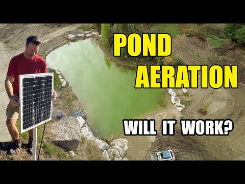 Видео: Система аэрации пруда