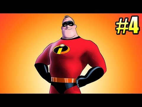 Видео: Суперсемейка  {The Incredibles} прохождение часть 4 — Секретная Лаборатория