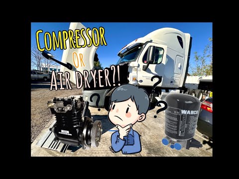 Видео: Грузовик не производит воздух | #воздух #механик #как #устранениенеисправностей