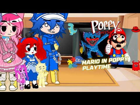 Видео: Poppy Playtime React - Если бы Марио был... Poppy Playtime - Gacha Nebula