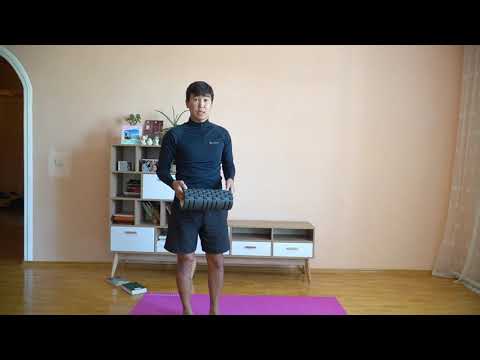 Видео: Упражнение 7. Икроножная мышца. Упражнения для коррекции осанки по визуальной диагностике