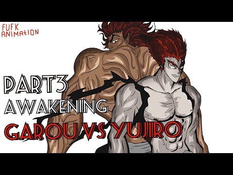 Видео: Garou vs Yujiro Hanma part 3 "Awakening" / Гароу против Юдзиро "Пробуждение" Fananimation