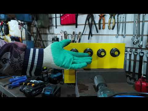 Видео: Открутит ли гайковёрт HEIMERDINGER LB165  с АКБ 5А  гайку которая была затянута им же с АКБ 9А