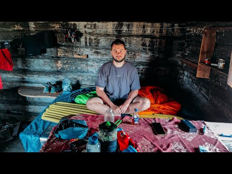 Видео: День 11. Бугульдейка - Кужиртуй. Страшные волны, встреча с оленем, мраморный карьер, дом отшельника