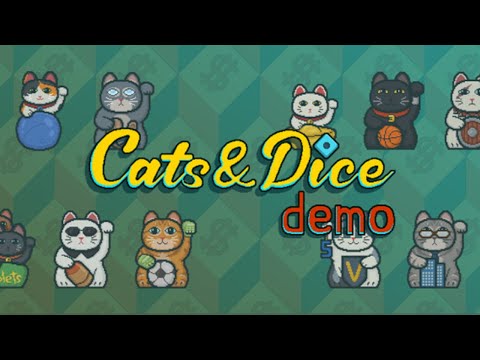 Видео: Стрим. Расстановки котиков - Cats & Dice Demo