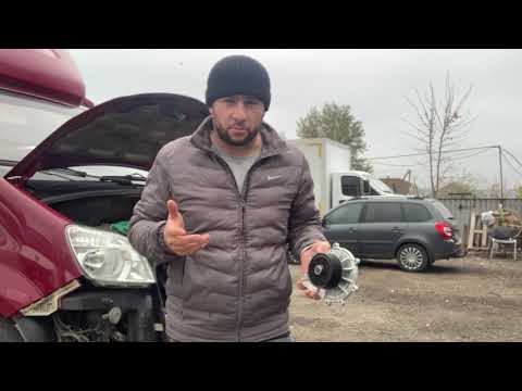 Видео: Замена помпы на газели некст.