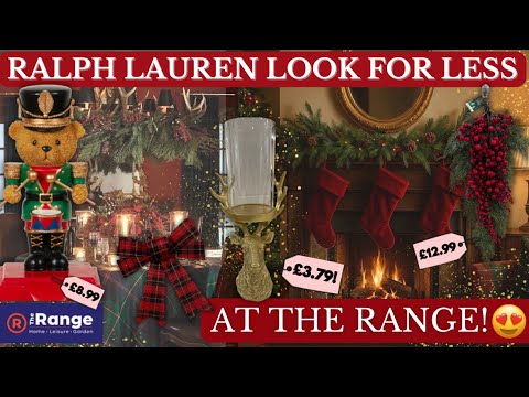 Видео: Рождество от Ralph Lauren по бюджету | The Range 2025: дубликаты, которые вам понравятся