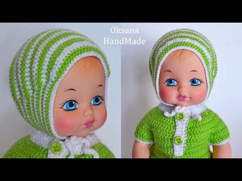 Видео: Чепчик крючком. Мастер класс. Children's crochet hat