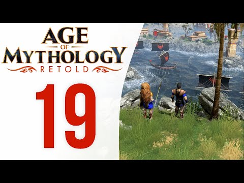 Видео: Трудный первый шаг ⚡ Прохождение Age of Mythology: Retold #19 [Падение трезубца]