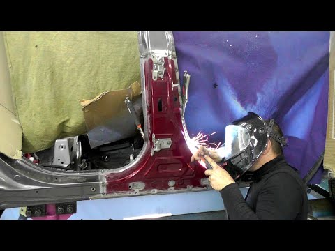 Видео: Toyota Camry.  Сварочные работы. 🤖