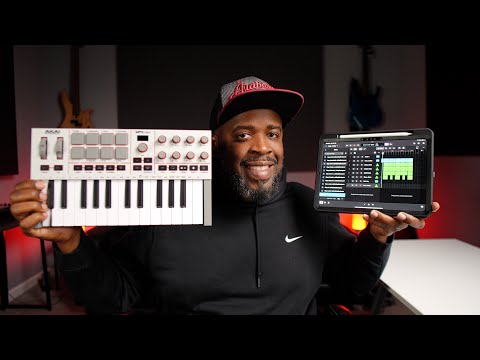 Видео: Как настроить Akai MPK Mini MK4 с Logic Pro на iPad
